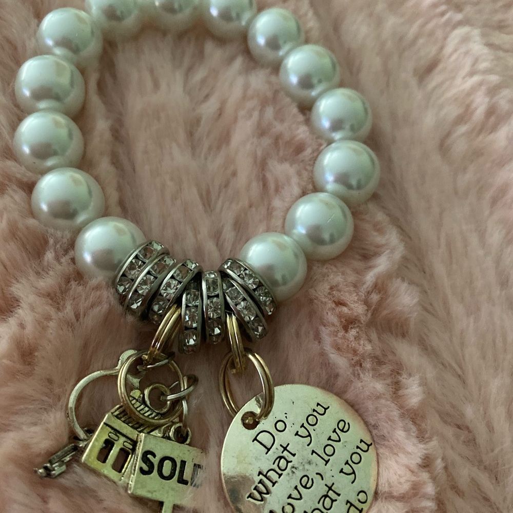 Realtor charm bracelet